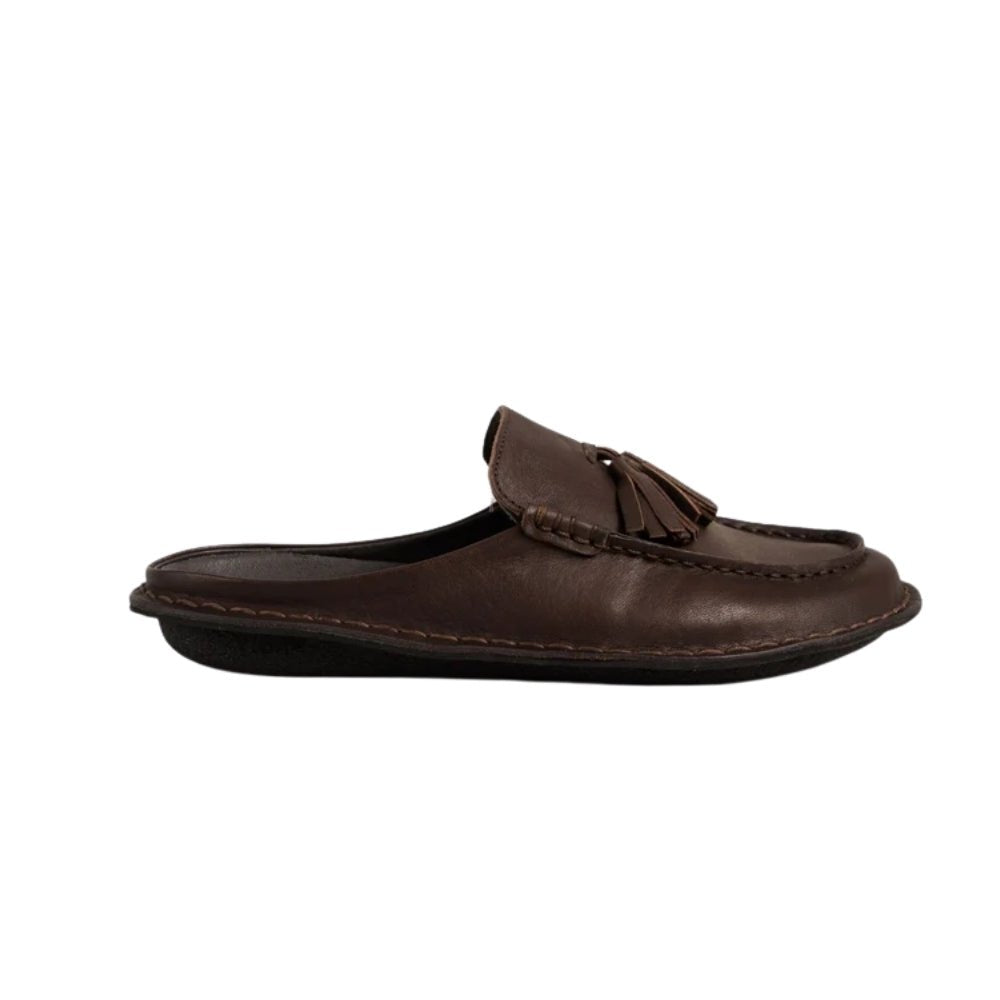 Soho | Leather | Cocoa Brown - clog - VIBAe