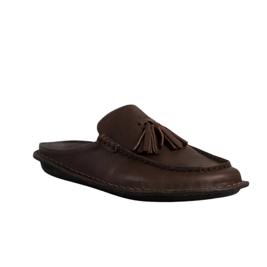 Soho | Leather | Cocoa Brown - clog - VIBAe