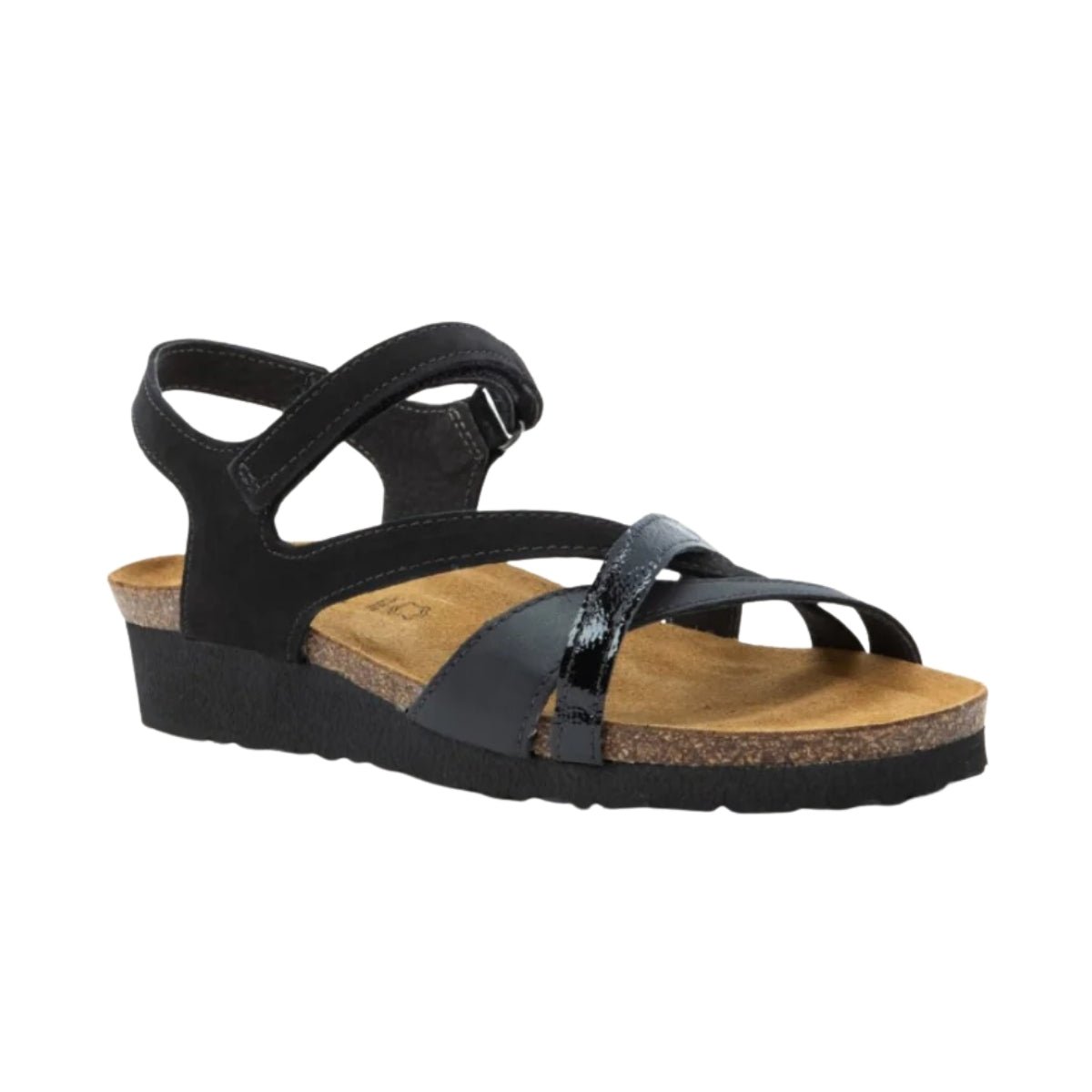 Sophia | Multi | Black - Wedge - Naot