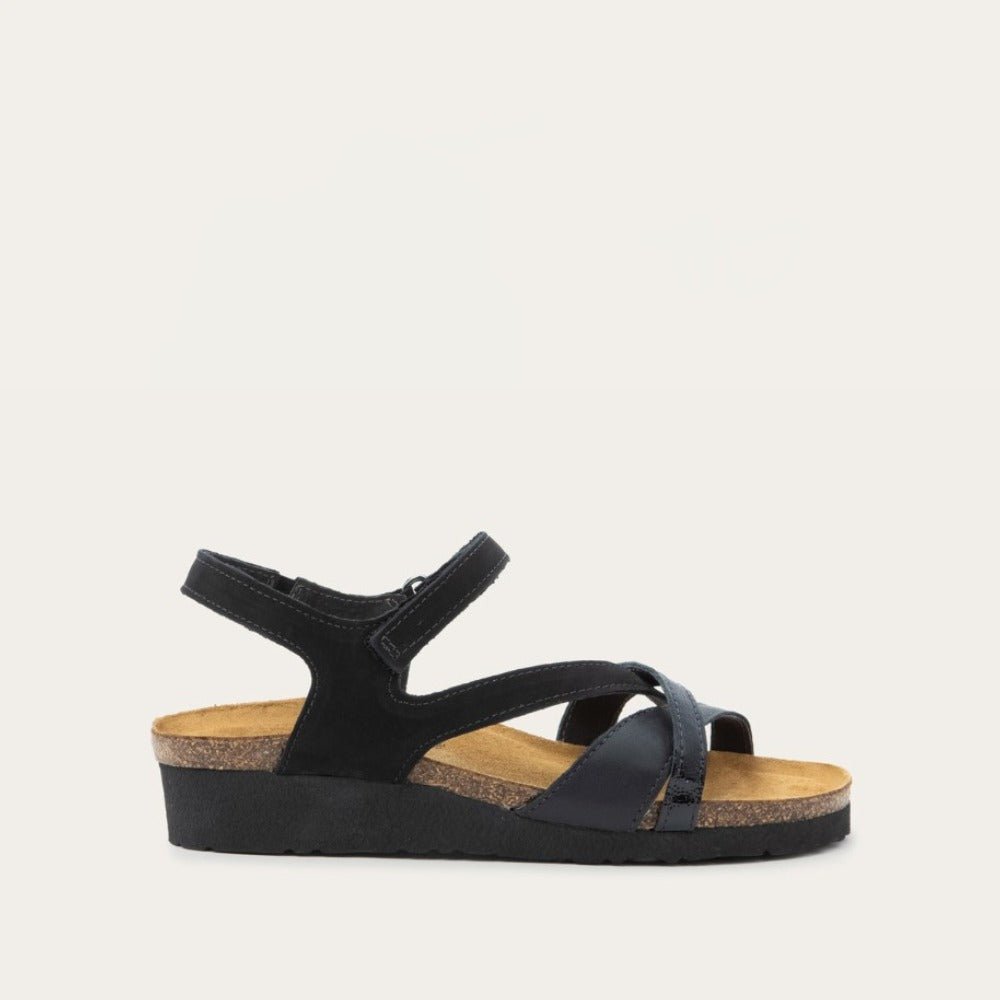 Sophia | Multi | Black - sandals - Naot