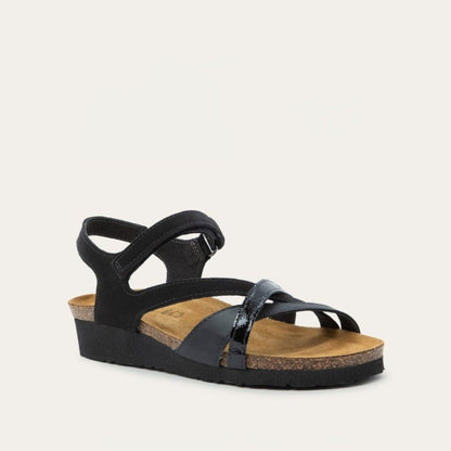 Sophia | Multi | Black - sandals - Naot