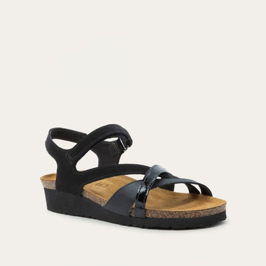 Sophia | Multi | Black - sandals - Naot