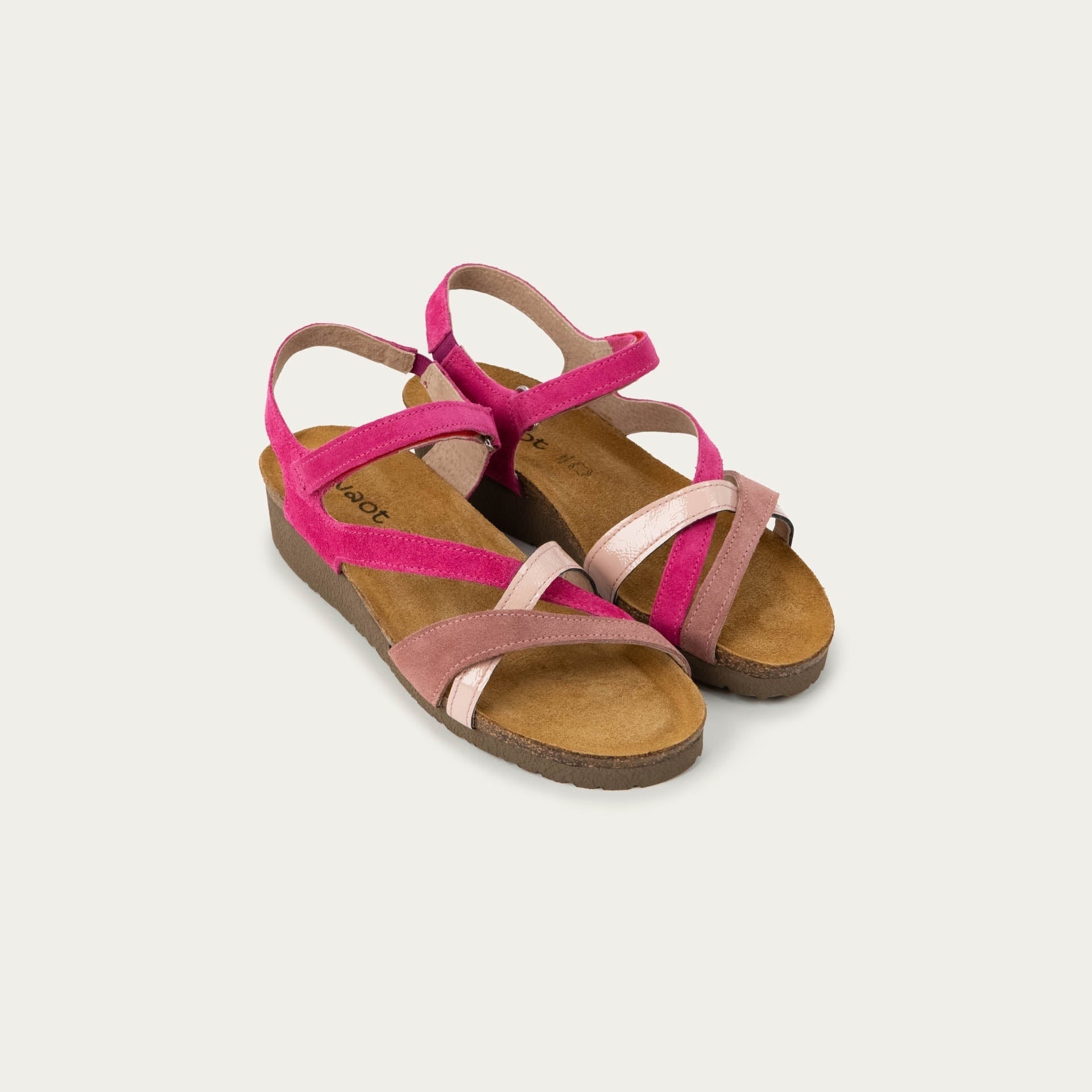 Sophia | Multi | Fuchsia Rose - sandals - Naot