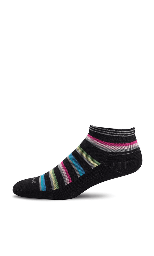 Sport Ease | Bunion Relief | Women | Black/Multi - socks - Sockwell