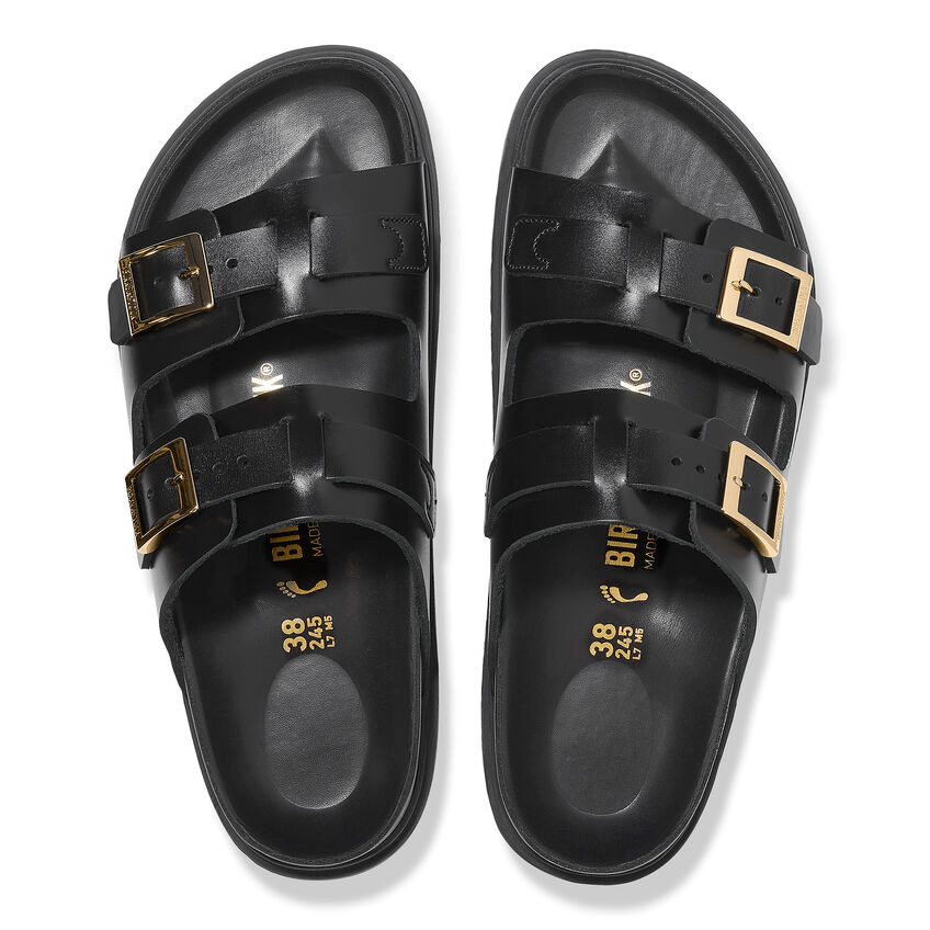 St. Barths Exquisite | Patent Leather | Black - Sandals - Birkenstock