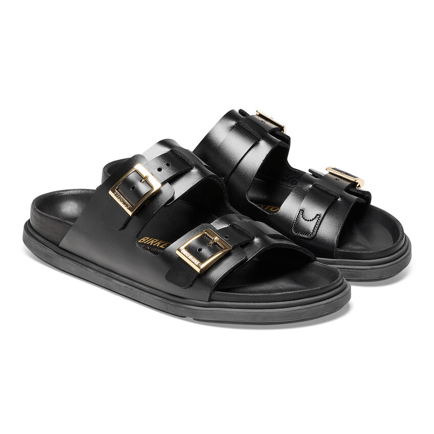 St. Barths Exquisite | Patent Leather | Black - Sandals - Birkenstock