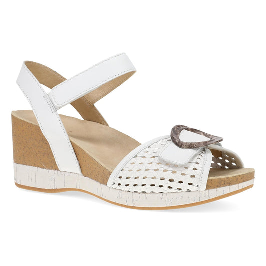 Stella | Woven | White - Wedge - Dansko
