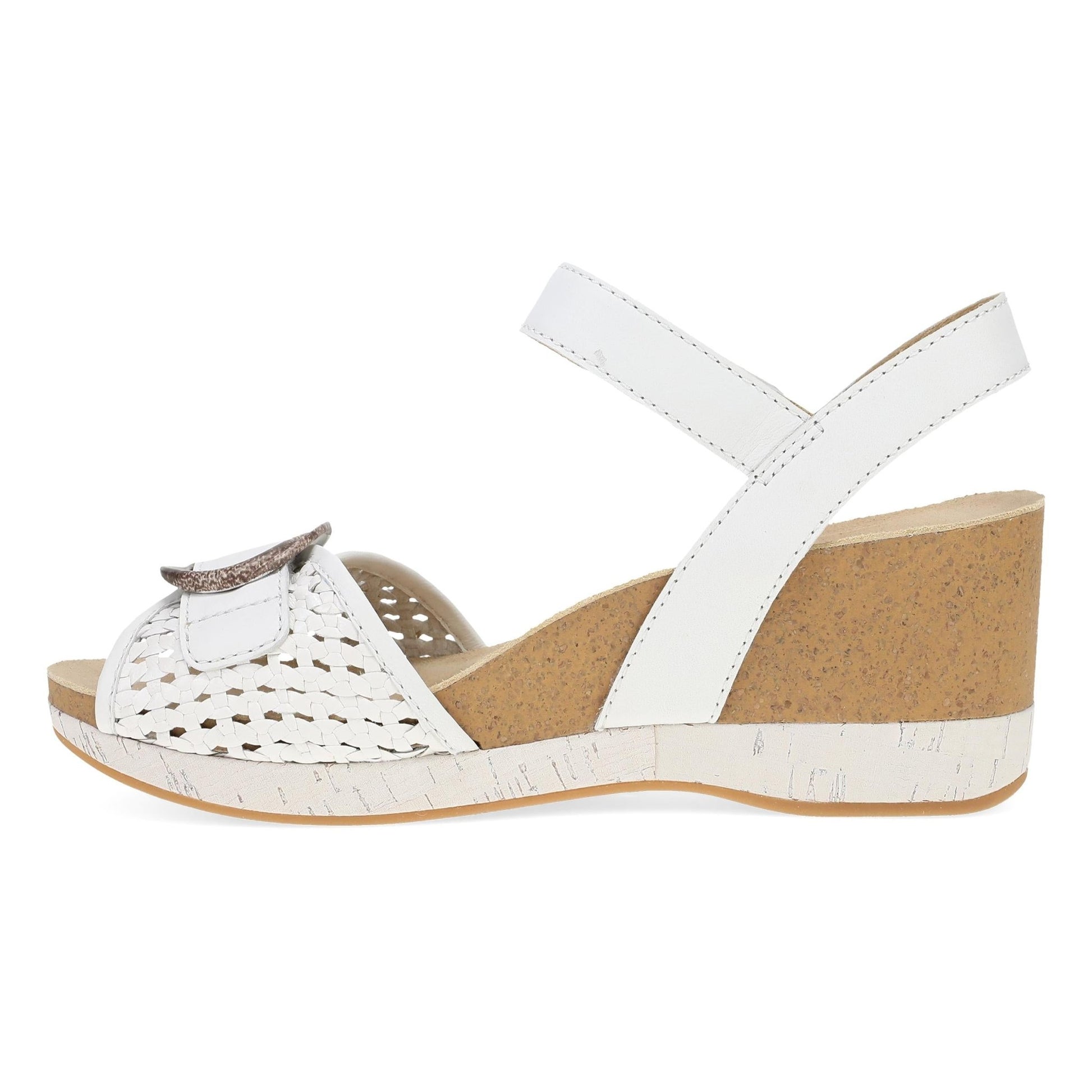 Stella | Woven | White - Wedge - Dansko