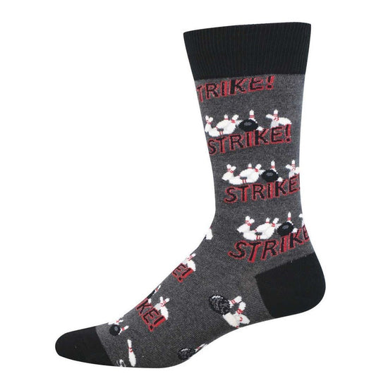 Strike! | Men | Charcoal Heather - MEN HOSE - Socksmith