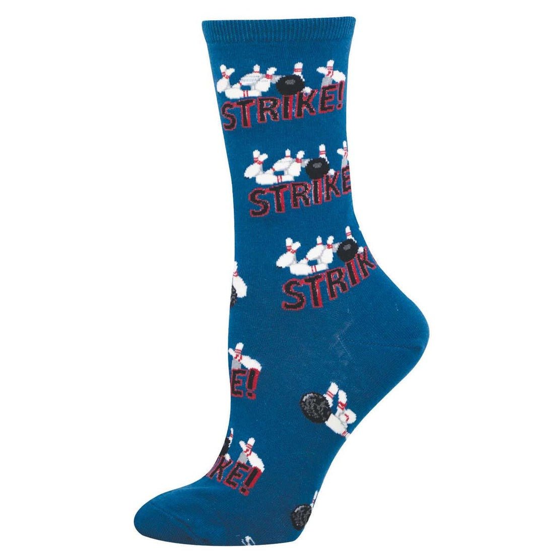 Strike! | Women | Blue - socks - Socksmith