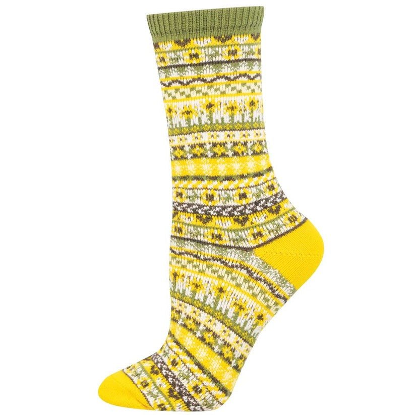Sunflower | Women | Yellow - socks - Socksmith