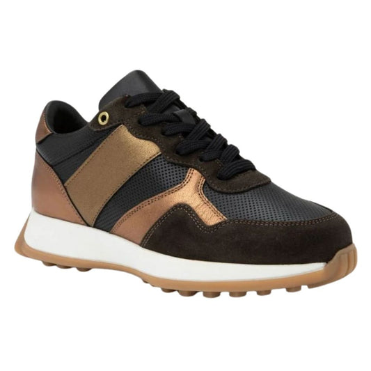 Sunset | Leather | Black/Copper - shoe - Naot