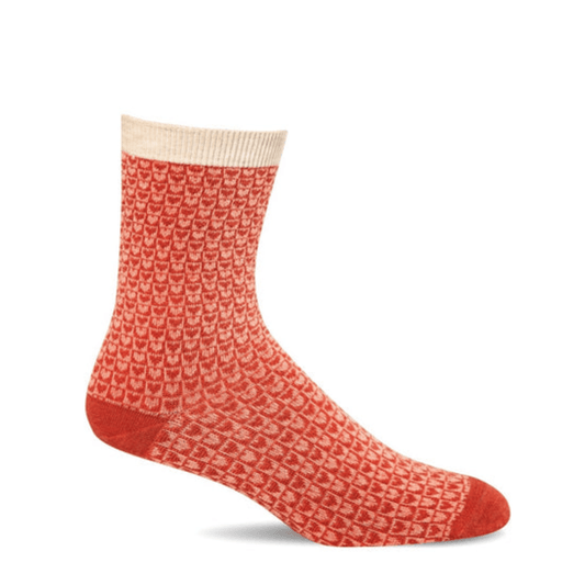 Sweet Hearts | Women | Red Rock - socks - Sockwell