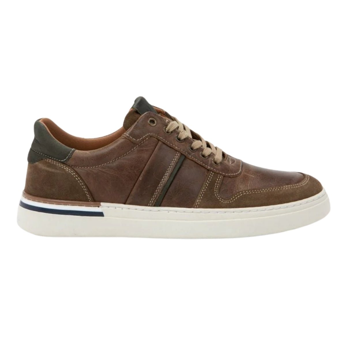 Swift | Men | Leather | Green/Brown - shoe - Naot