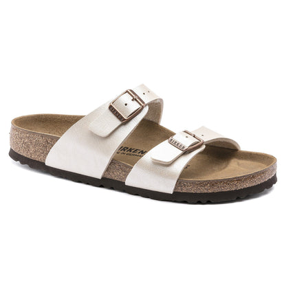 Sydney | Birko - Flor | Graceful Pearl White - sandals - Birkenstock