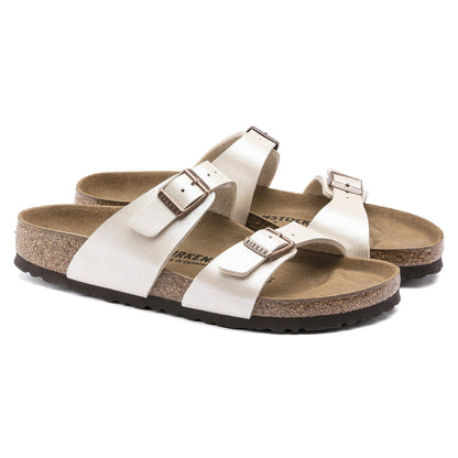 Sydney | Birko - Flor | Graceful Pearl White - sandals - Birkenstock
