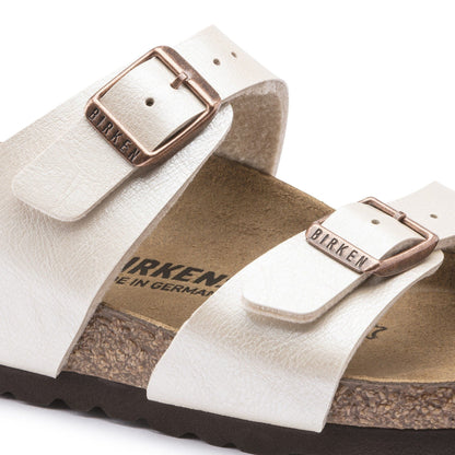 Sydney | Birko - Flor | Graceful Pearl White - sandals - Birkenstock