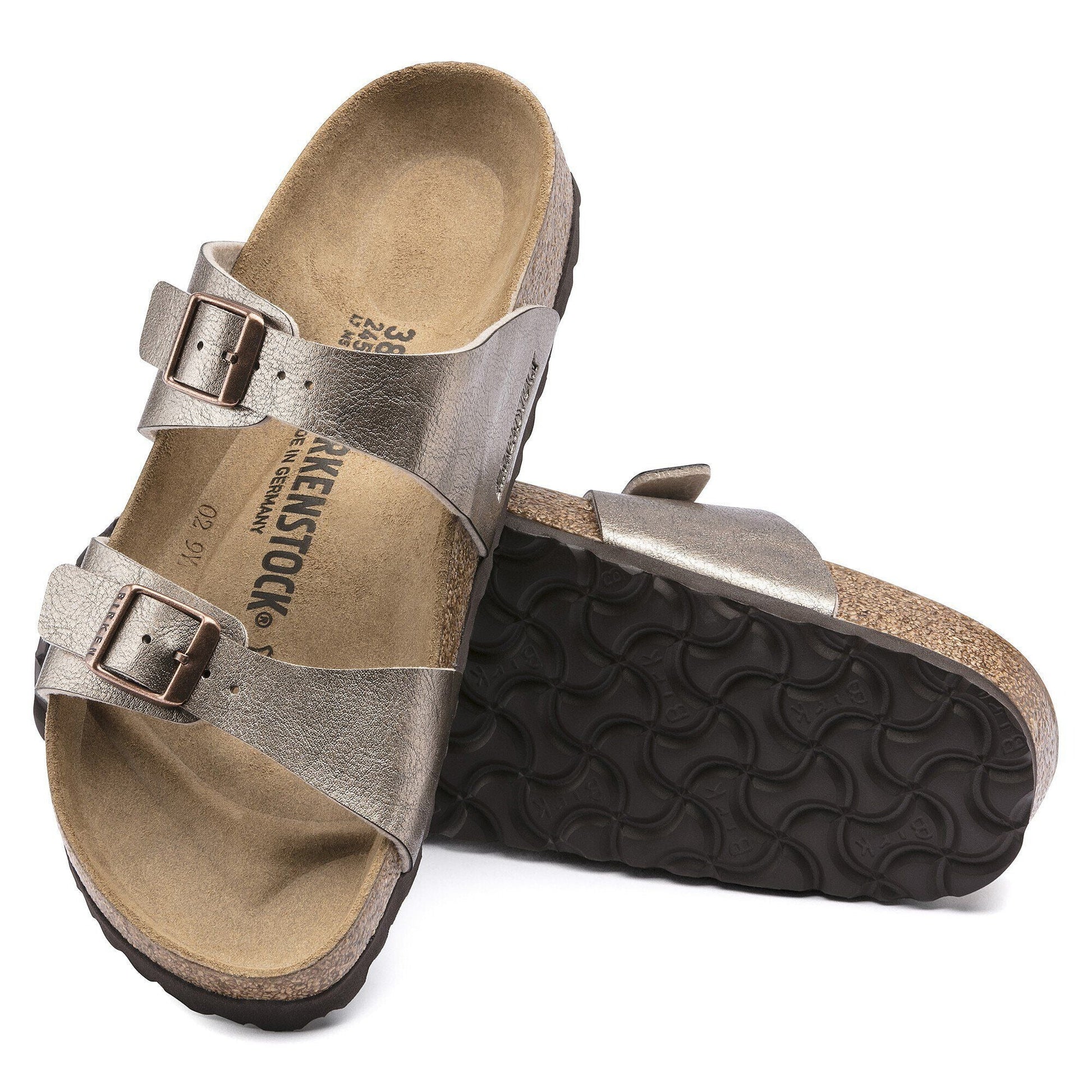 Sydney | Birko - Flor | Graceful Taupe - sandals - Birkenstock