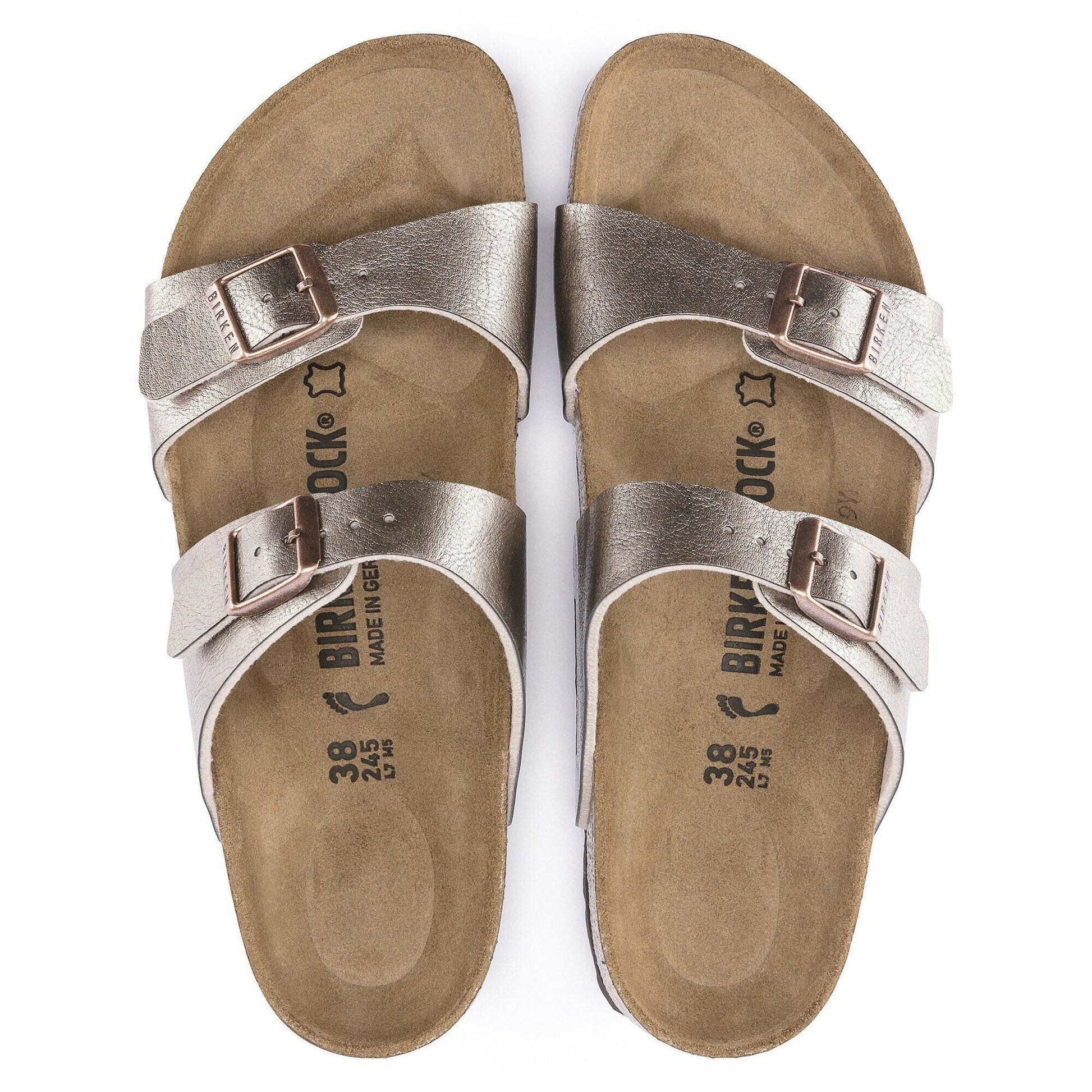 Sydney | Birko - Flor | Graceful Taupe - sandals - Birkenstock
