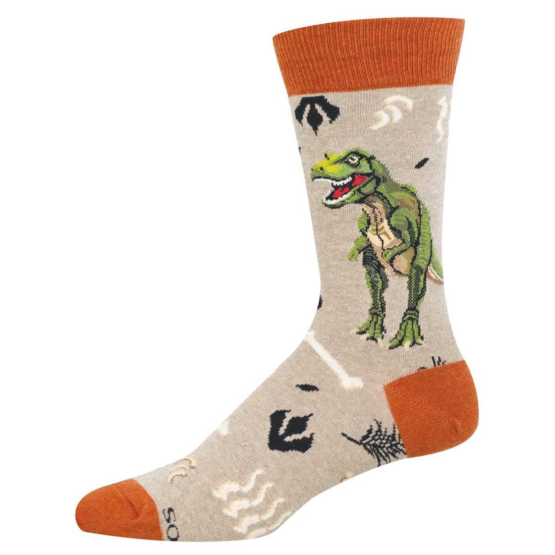 T. Rex | Men | Hemp Heather - socks - Socksmith