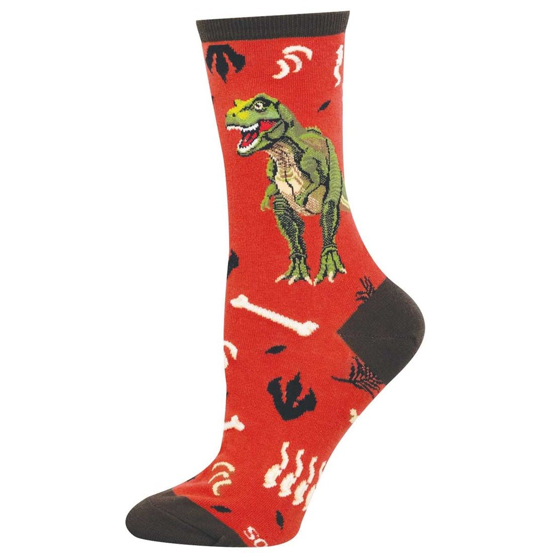 T. Rex | Women | Red - socks - Socksmith