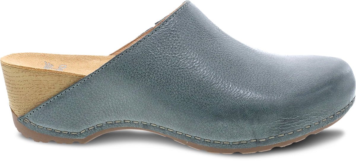 Talulah | Milled Burnished | Denim - Clog - Dansko