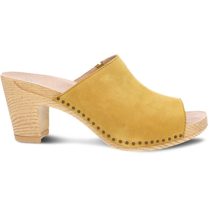 Tandi | Milled Nubuck | Yellow - Sandals - Dansko