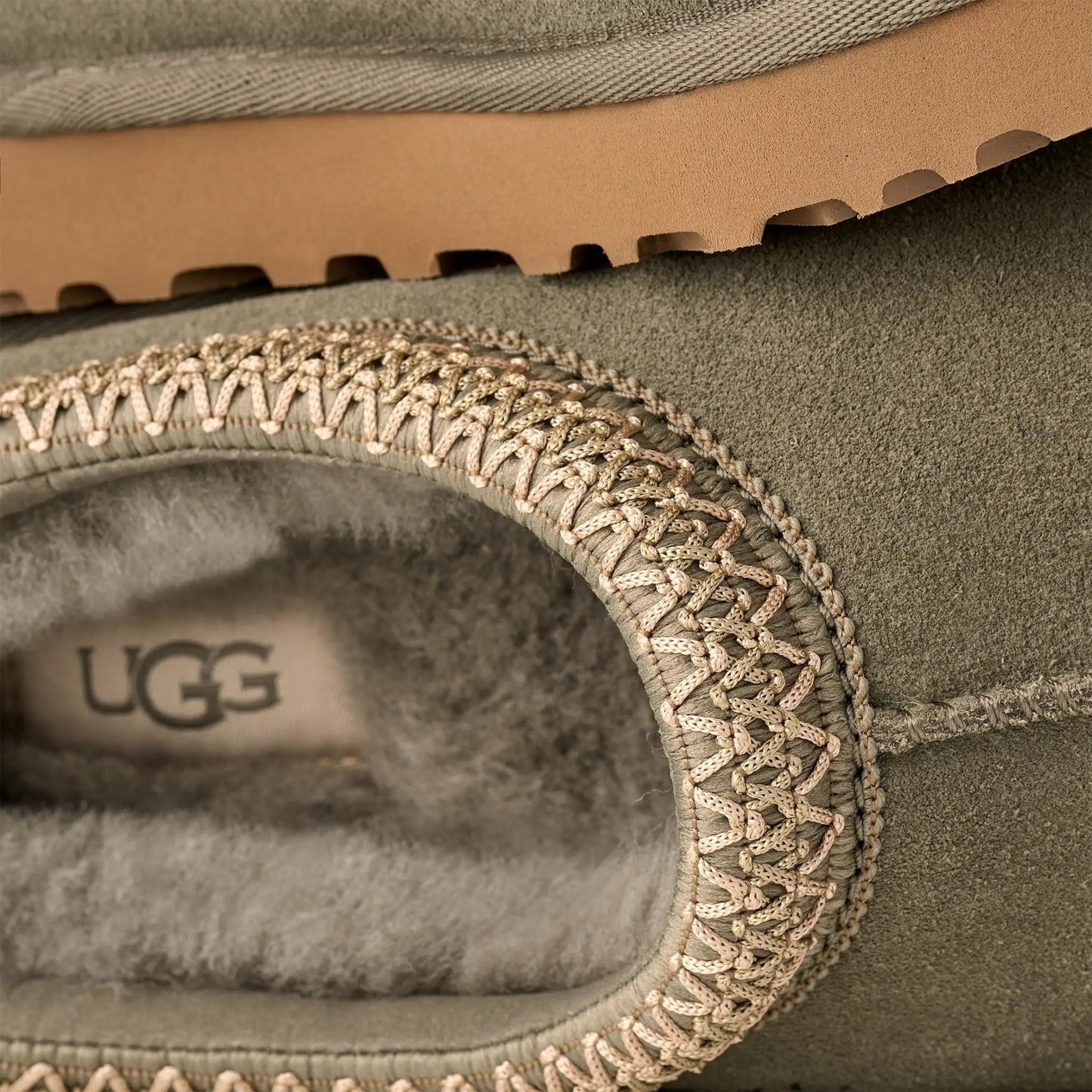 Tasman II | Women | Suede | Moss Green - Slipper - UGG
