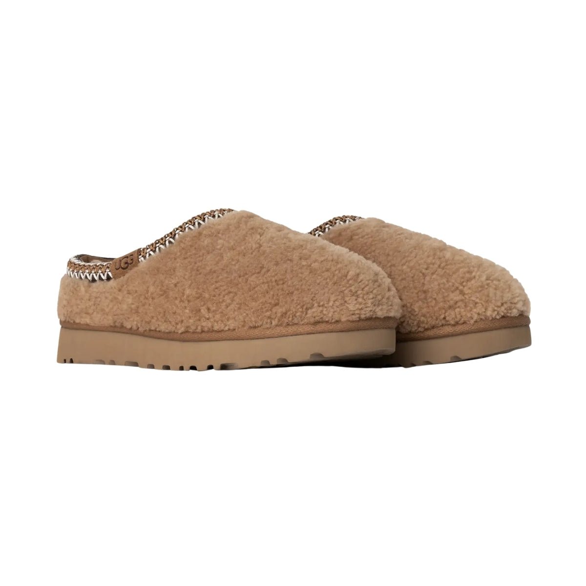 Tasman Maxi Curly | Women | Sheepskin | Chestnut - Slipper - UGG
