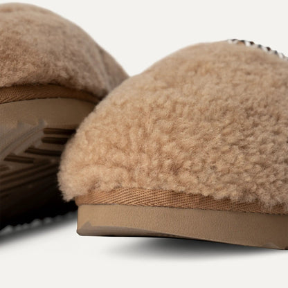 Tasman Maxi Curly | Women | Sheepskin | Chestnut - Slipper - UGG