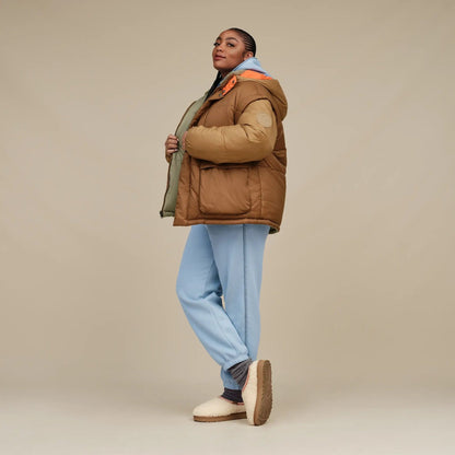 Tasman Maxi Curly | Women | Sheepskin | Natural - Slipper - UGG