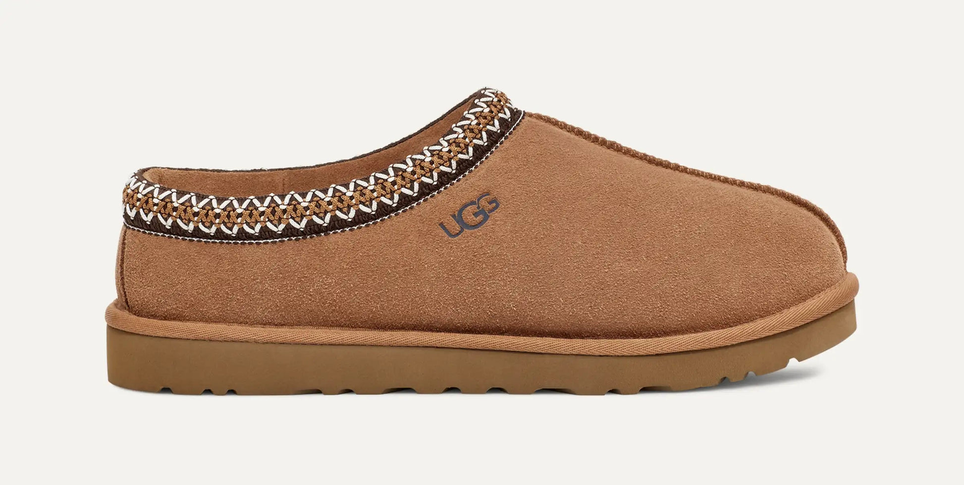 サンダル UGG Tasman Brown Plaited Hem Mules in Suede Woman Tasman | Women | Suede | Chestnut – Birkenstock Midtown