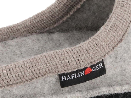 Tea Time | Wool | Silver Grey - Slipper - Haflinger