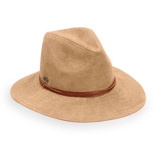 Telluride | Women | Faux Suede | Camel - Hat - Wallaroo