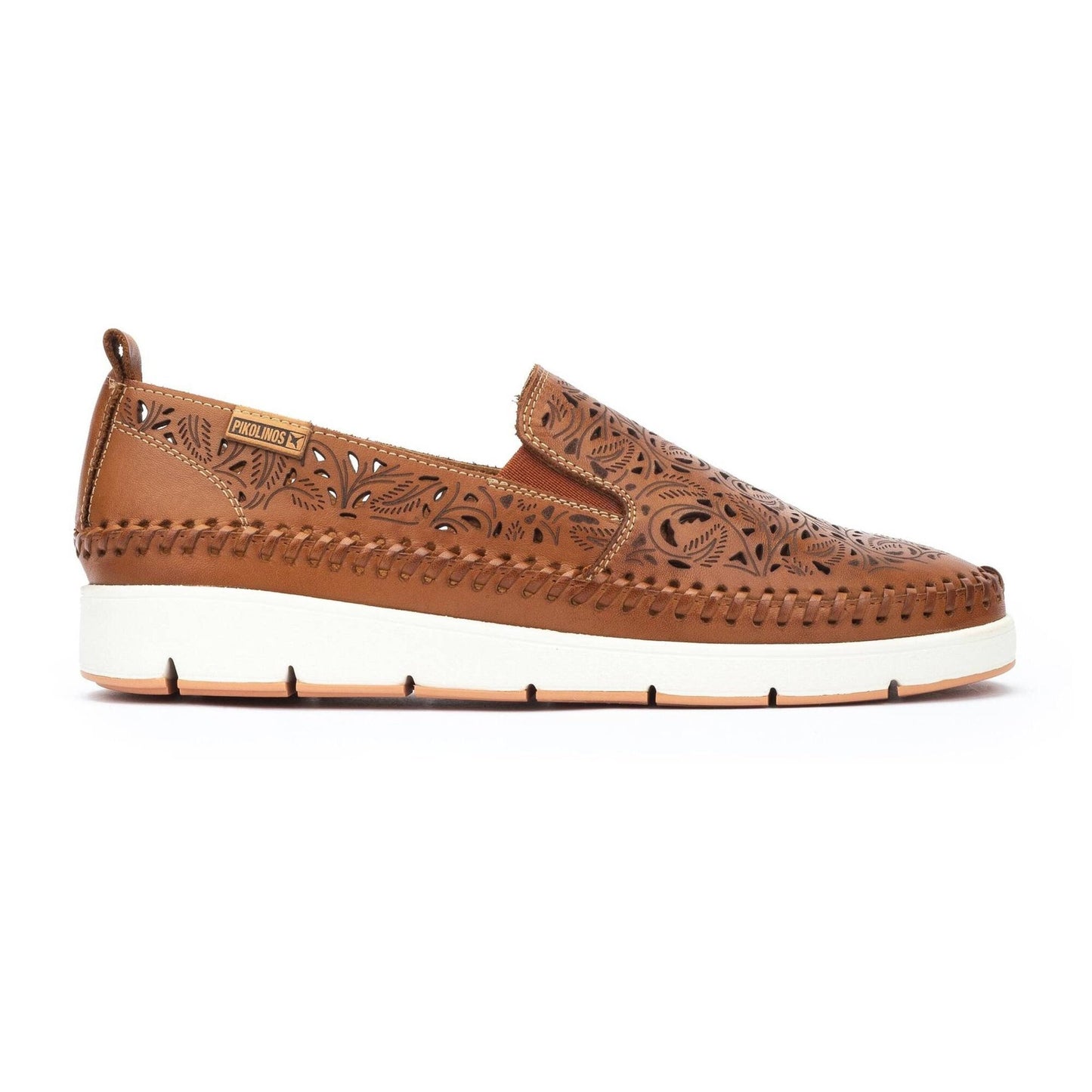 Tenerife Laser Leaf | Leather | Brandy - shoe - Pikolinos