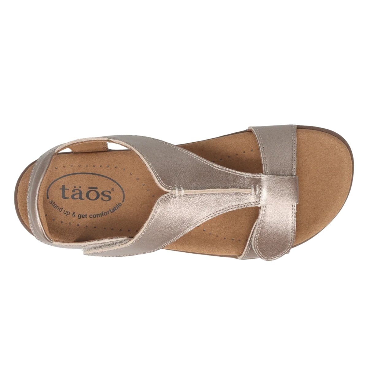 The Show | Leather | Champagne - sandals - Taos
