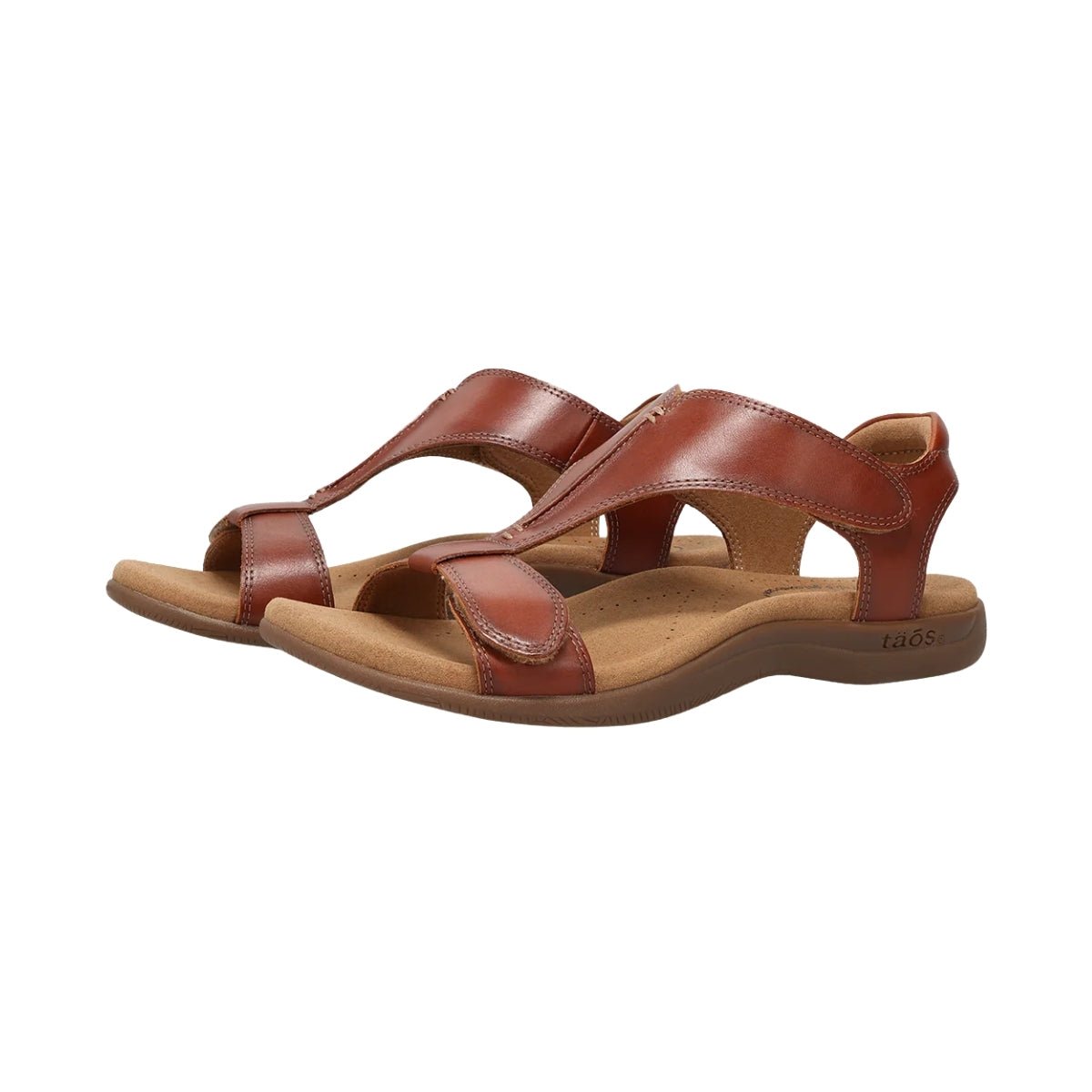 The Show | Leather | Cognac - sandals - Taos