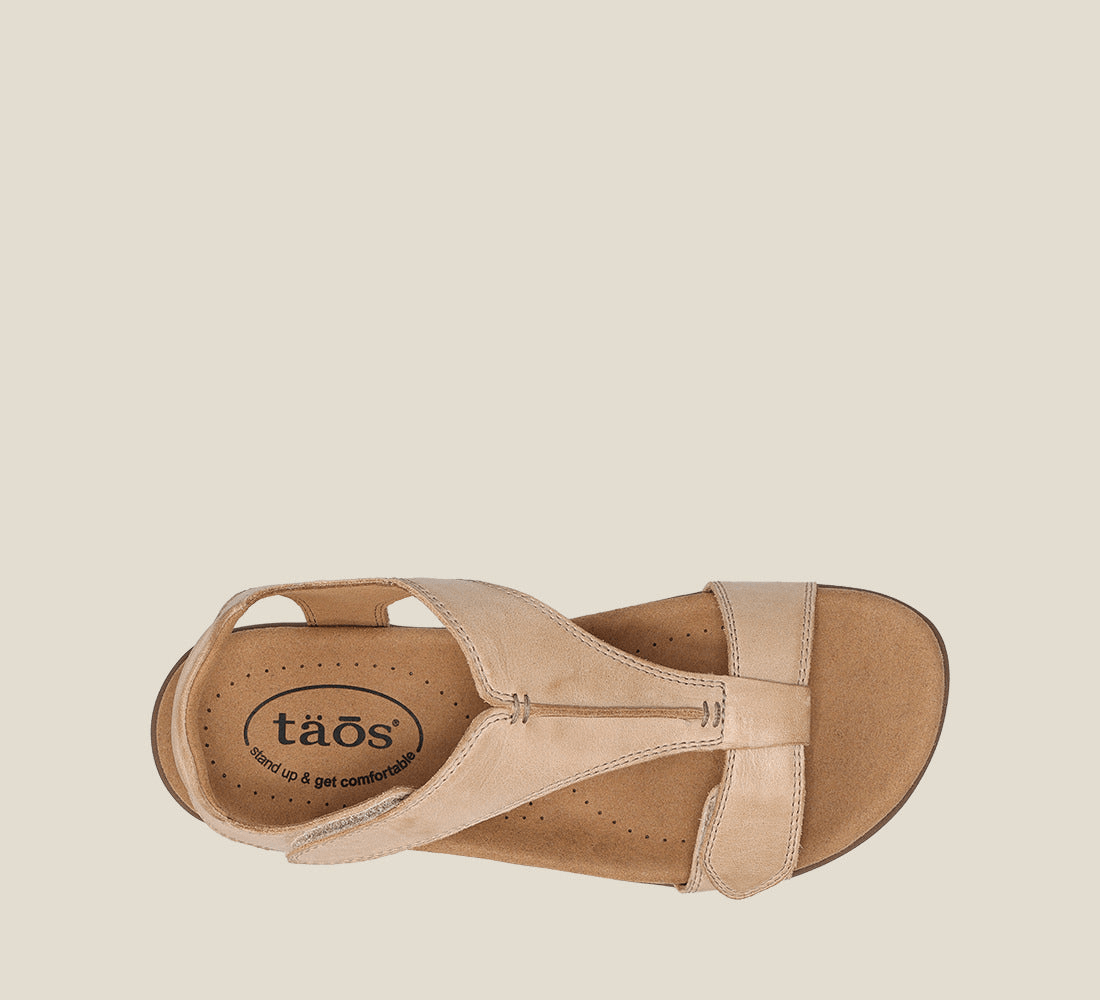 The Show | Leather | Stone - Sandals - Taos