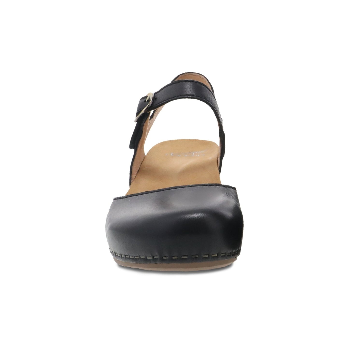 Tiffani | Milled Burnished | Black - Wedge - Dansko