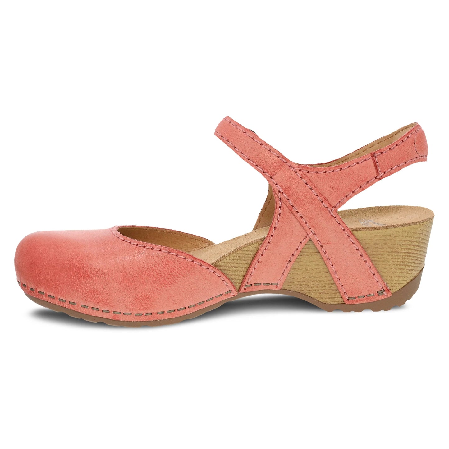 Tiffani | Milled Burnished | Coral - Shoe - Dansko