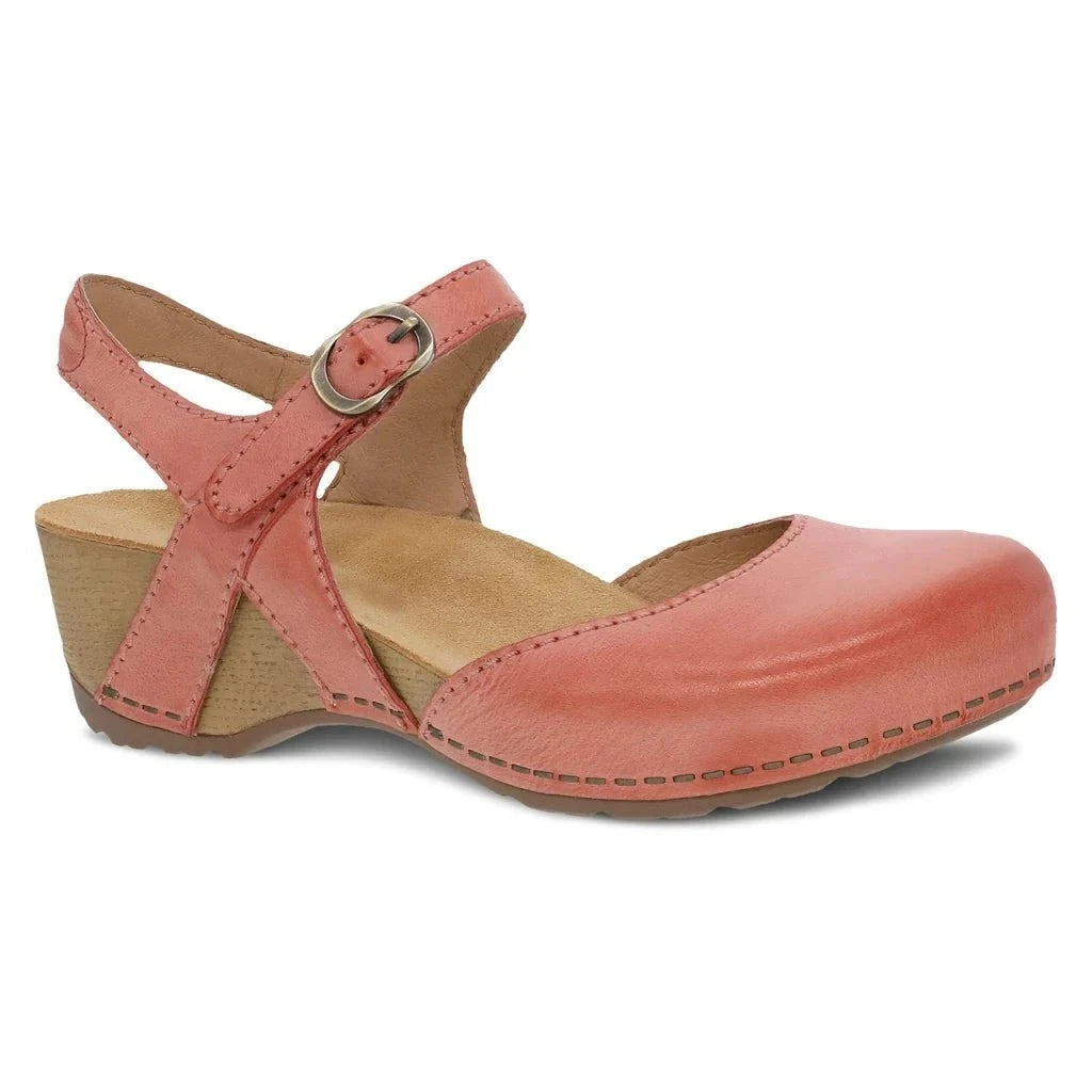 Tiffani | Milled Burnished | Coral - Shoe - Dansko