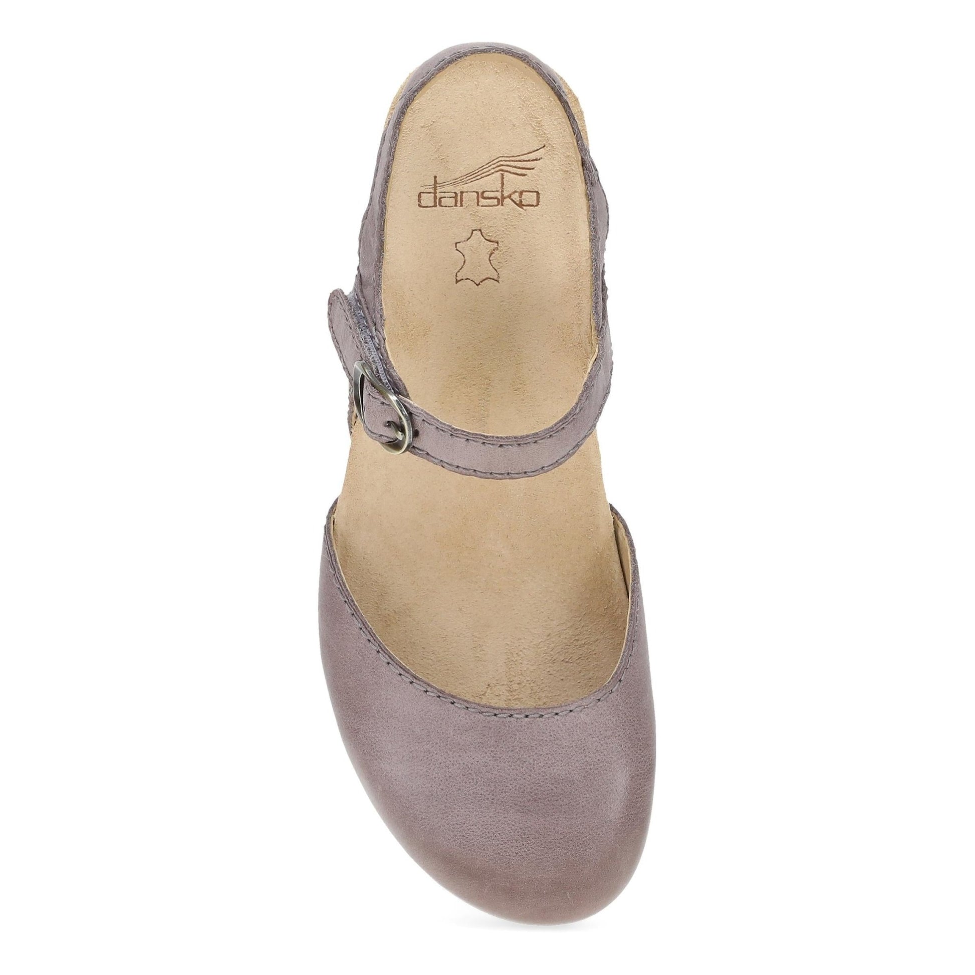 Tiffani | Milled Burnished | Dusty Lilac - Wedge - DANSKO