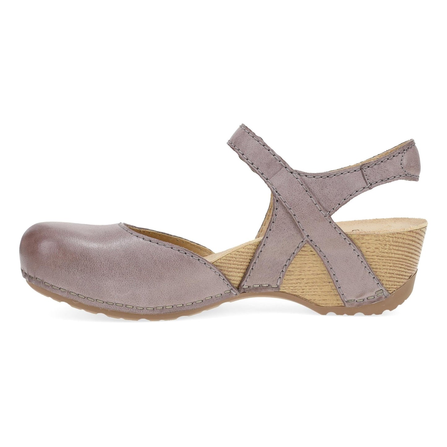 Tiffani | Milled Burnished | Dusty Lilac - Wedge - DANSKO