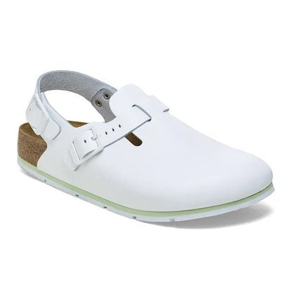 Tokio Pro | Leather | White - Clog - Birkenstock