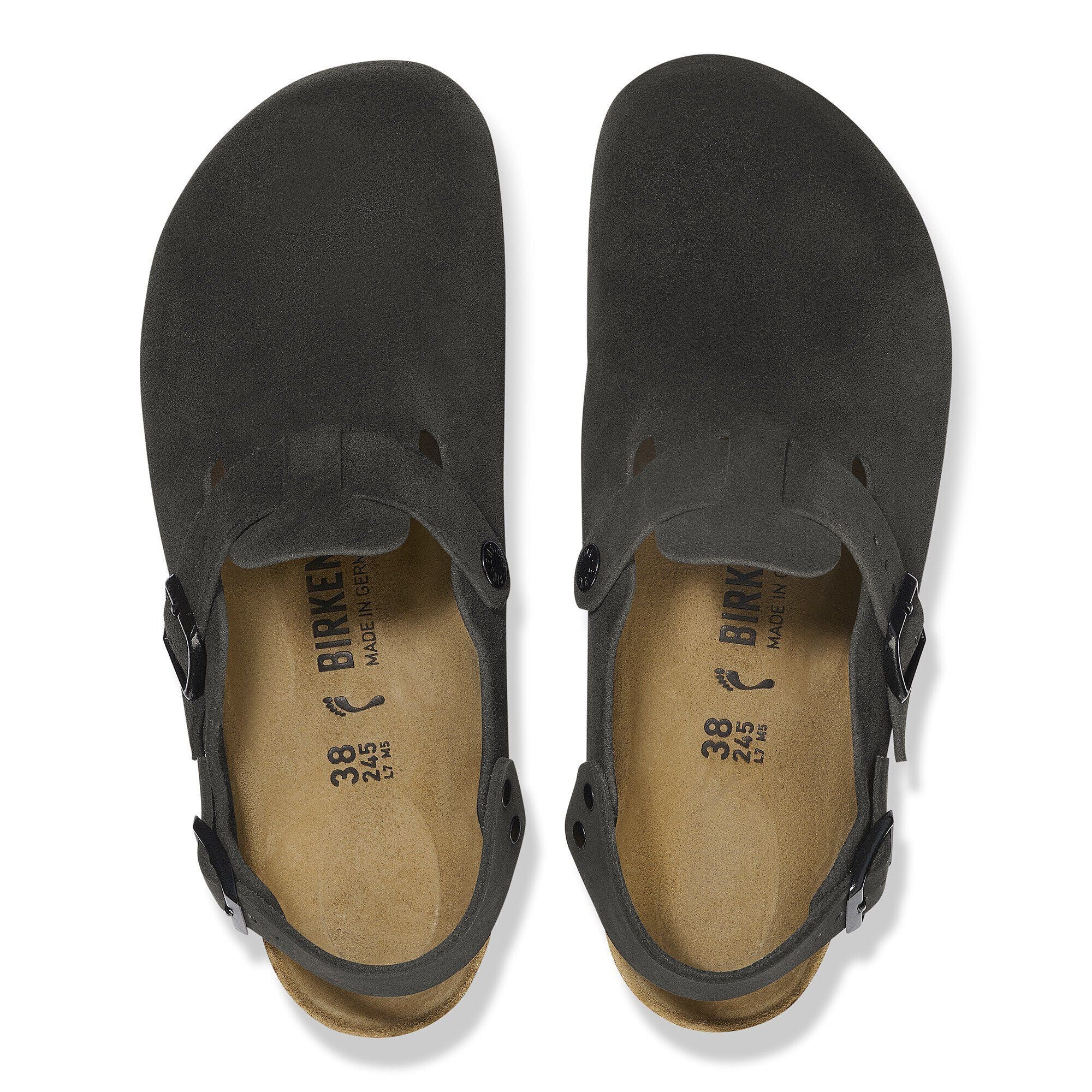 Tokio | Suede | Black – Birkenstock Midtown