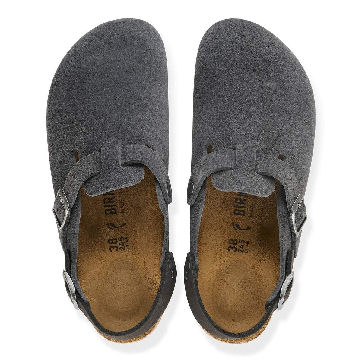 Tokio | Suede | Charcoal - clog - Birkenstock