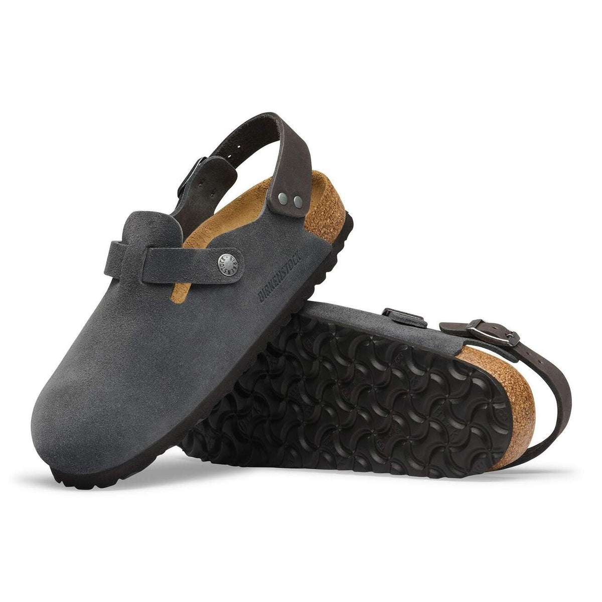 Tokio | Suede | Charcoal - clog - Birkenstock