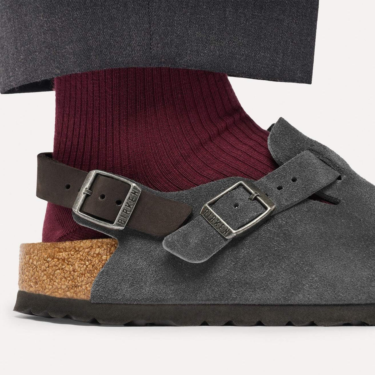 Tokio | Suede | Charcoal - clog - Birkenstock