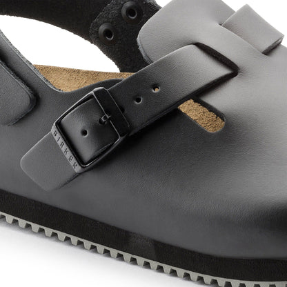 Tokio Super Grip | Leather | Black - clog - Birkenstock
