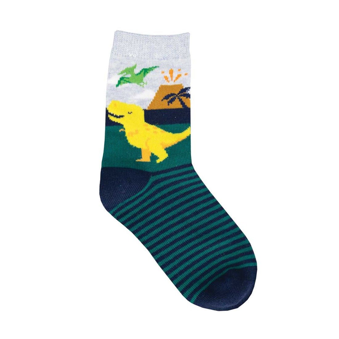 Totally T - Rex | Kids | Navy - socks - Socksmith